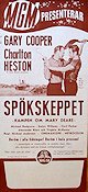 The Wreck of the Mary Deare 1960 movie poster Gary Cooper Charlton Heston