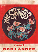 Spotnicks med Bob Lander 1962 poster Bob Lander Rock and pop