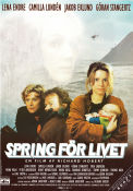 Spring för livet 1997 poster Camilla Lundén Lena Endre Göran Stangertz Richard Hobert Barn