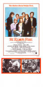 St Elmo´s Fire 1985 movie poster Demi Moore Emilio Estevez Rob Lowe Joel Schumacher School