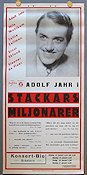 Stackars miljonärer 1936 movie poster Adolf Jahr