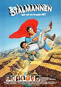 Superman III 1983 movie poster Christopher Reeve Richard Pryor Margot Kidder Richard Lester Find more: Superman From comics Mountains Find more: DC Comics
