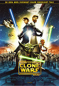 Star Wars: The Clone Wars 2008 movie poster Matt Lanter Dave Filoni Find more: Star Wars Animation