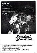 Stardust Memories 1980 movie poster Charlotte Rampling Jessica Harper Woody Allen