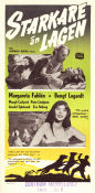 Starkare än lagen 1951 movie poster Margareta Fahlén Bengt Logardt Margit Carlqvist Arnold Sjöstrand