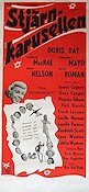 Starlift 1952 movie poster Doris Day Virginia Mayo