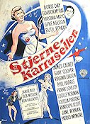 Stjernekarrusellen 1953 movie poster Doris Day