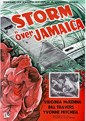 Storm Over Jamaica 1958 movie poster Virginia McKenna Bill Travers Rudolph Cartier