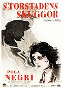 Shadows of Paris 1924 movie poster Pola Negri