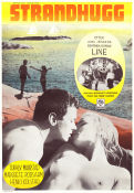 Line 1961 movie poster Toralv Maurstad Margrete Robsahm Henki Kolstad Nils-Reinhardt Christensen Norway Beach
