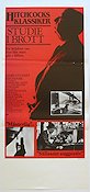 Vertigo 1958 movie poster James Stewart Kim Novak Barbara Bel Geddes Alfred Hitchcock