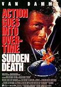 Sudden Death 1995 movie poster Jean-Claude Van Damme Powers Boothe