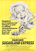 Sugarland Express 1974 movie poster Goldie Hawn Ben Johnson Steven Spielberg