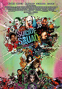 Suicide Squad 2016 movie poster Will Smith Jared Leto Margot Robbie David Ayer From comics Find more: DC Comics