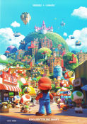 The Super Mario Bros Movie 2023 movie poster Chris Pratt Aaron Horvath Animation Find more: Nintendo