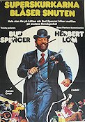 Superskurkarna blåser snuten 1979 movie poster Bud Spencer Police and thieves