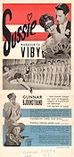 Sussie 1945 movie poster Marguerite Viby Gunnar Björnstrand Ingrid Envall Arne Mattsson