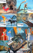 The Sword in the Stone 1963 lobby card set Wolfgang Reitherman Animation