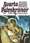 Svarta palmkronor 1968 movie poster Max von Sydow Bibi Andersson Cornelis Vreeswijk Lars-Magnus Lindgren