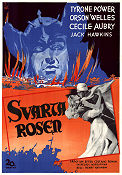 Svarta rosen 1950 poster Tyrone Power Orson Welles Cecile Aubry Henry Hathaway