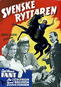 Svenske ryttaren 1949 movie poster Carl-Henrik Fant Åke Söderblom Horses