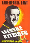 Svenske ryttaren 1949 movie poster Elisabeth Söderström Kenne Fant Åke Söderblom Gustaf Edgren