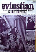 Svinstian 1969 poster Pierre Clémenti Jean-Pierre Léaud Alberto Lionello Pier Paolo Pasolini