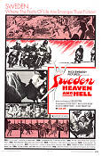 Sweden Heaven and Hell 1968 movie poster Edmund Purdom Luigi Scattini