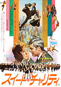 Sweet Charity 1969 movie poster Shirley MacLaine John McMartin Sammy Davis Jr Bob Fosse Musicals