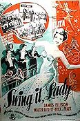 Lady Let´s Dance 1947 movie poster Eddie LeBaron James Ellison