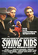 Swing Kids 1993 movie poster Robert Sean Leonard Christian Bale Barbara Hershey Thomas Carter Dance