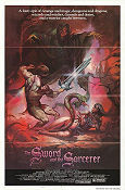 The Sword and the Sorcerer 1982 movie poster Lee Horsley Richard Lynch Kathleen Belle Albert Pyunm