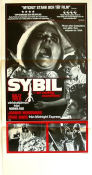 Sybil 1976 movie poster Joanne Woodward Sally Field Brad Davis Daniel Petrie From TV