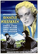 Synnöve Solbakken 1957 movie poster Synnöve Strigen Gunnar Hellström Harriet Andersson