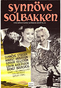 Synnöve Solbakken 1957 poster Synnöve Strigen Harriet Andersson Edvin Adolphson Gunnar Hellström