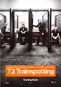 T2 Trainspotting 2017 movie poster Ewan McGregor Ewen Bremner Jonny Lee Miller Danny Boyle Trains