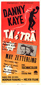 Knock on Wood 1954 movie poster Danny Kaye Mai Zetterling Torin Thatcher Melvin Frank