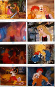 The Black Cauldron 1985 lobby card set Animation