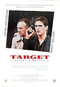 Target 1985 poster Gene Hackman Matt Dillon Brad Williams Brad Williams Arthur Penn