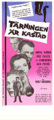 Tärningen är kastad 1960 movie poster Anita Björk Sven Lindberg Gio Petré Åke Falck