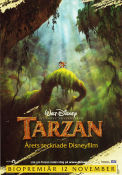 Tarzan Disney 1999 movie poster Tony Goldwyn Chris Buck Find more: Tarzan