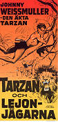 Tarzan och lejonjägarna 1947 poster Johnny Weissmuller Brenda Joyce Johnny Sheffield Kurt Neumann Hitta mer: Tarzan