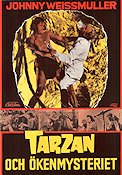 Tarzan´s Desert Mystery 1943 movie poster Johnny Weissmuller Nancy Kelly Johnny Sheffield William Thiele