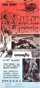 Tarzan and the Valley of Gold 1966 movie poster Mike Henry David Opatoshu Manuel Padilla Jr Robert Day Find more: Tarzan Agents