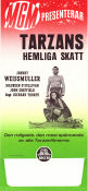 Tarzans hemliga skatt 1941 poster Johnny Weissmuller Maureen O´Sullivan Hitta mer: Tarzan