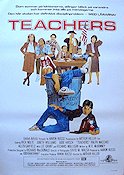 Teachers 1984 poster Nick Nolte JoBeth Williams Judd Hirsch Arthur Hiller Skola