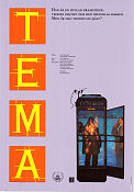 Tema 1979 movie poster Mikhail Ulyanov Inna Churikova Gleb Panfilov Russia Artistic posters