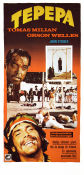Tepepa 1969 movie poster Tomas Milian Orson Welles John Steiner Giulio Petroni