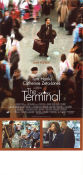 The Terminal 2004 poster Tom Hanks Catherine Zeta-Jones Steven Spielberg Flyg Resor