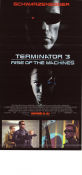 Terminator 3 2003 poster Arnold Schwarzenegger Nick Stahl Kristanna Loken Jonathan Mostow Glasögon